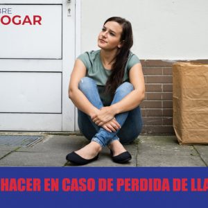 Que hacer perdida llaves